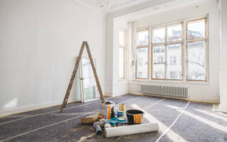 Renovierung von Büroräumen